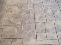 Stamped Concrete Pool Deck