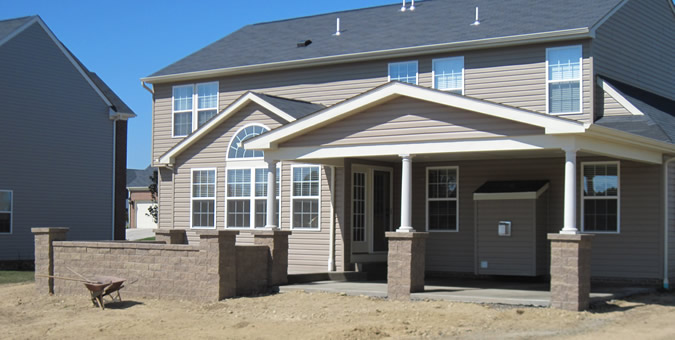 Covered Porch Construction