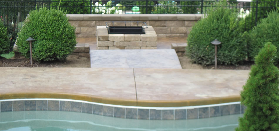 Pool Deck & Firepit